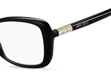 Designer Women Jimmy Choo Eyeglasses: JC284 - Black- SpecSMART Eye Clinic (Zoom View)